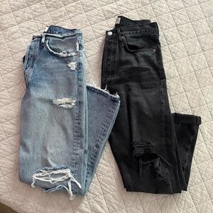Like New AGOLDE Women’s 90s Jeans Bundle